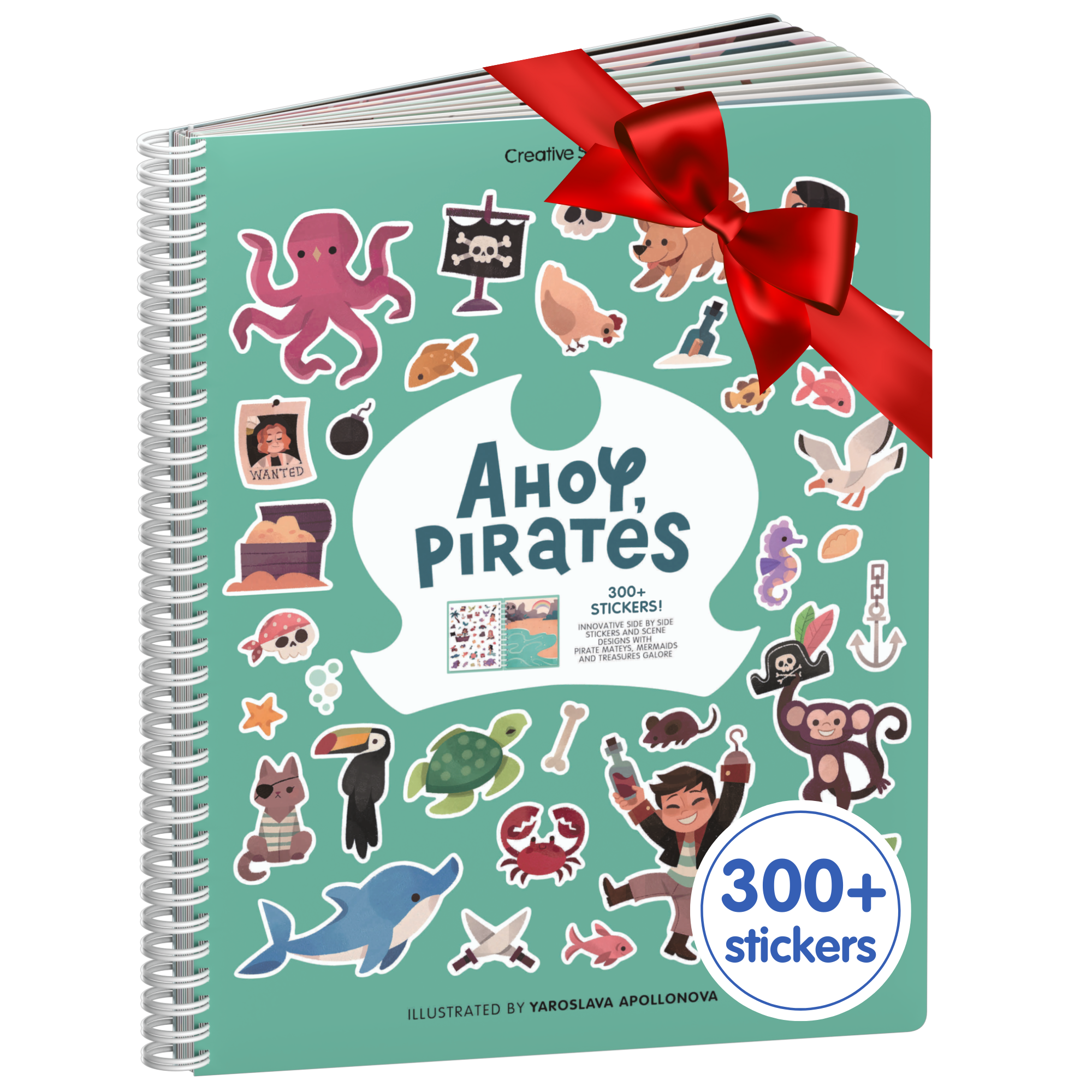 Ahoy Pirates Sticker Book