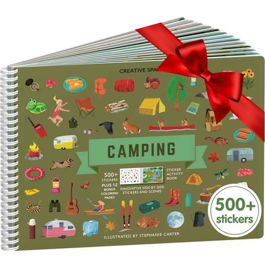 Camping Sticker Book