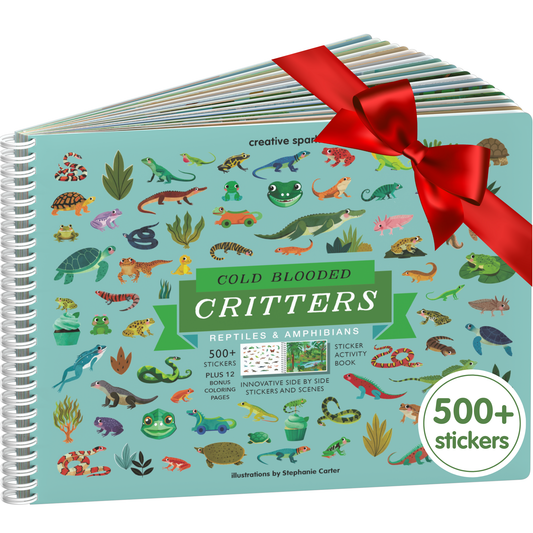 Cold Blooded Critters Sticker Book