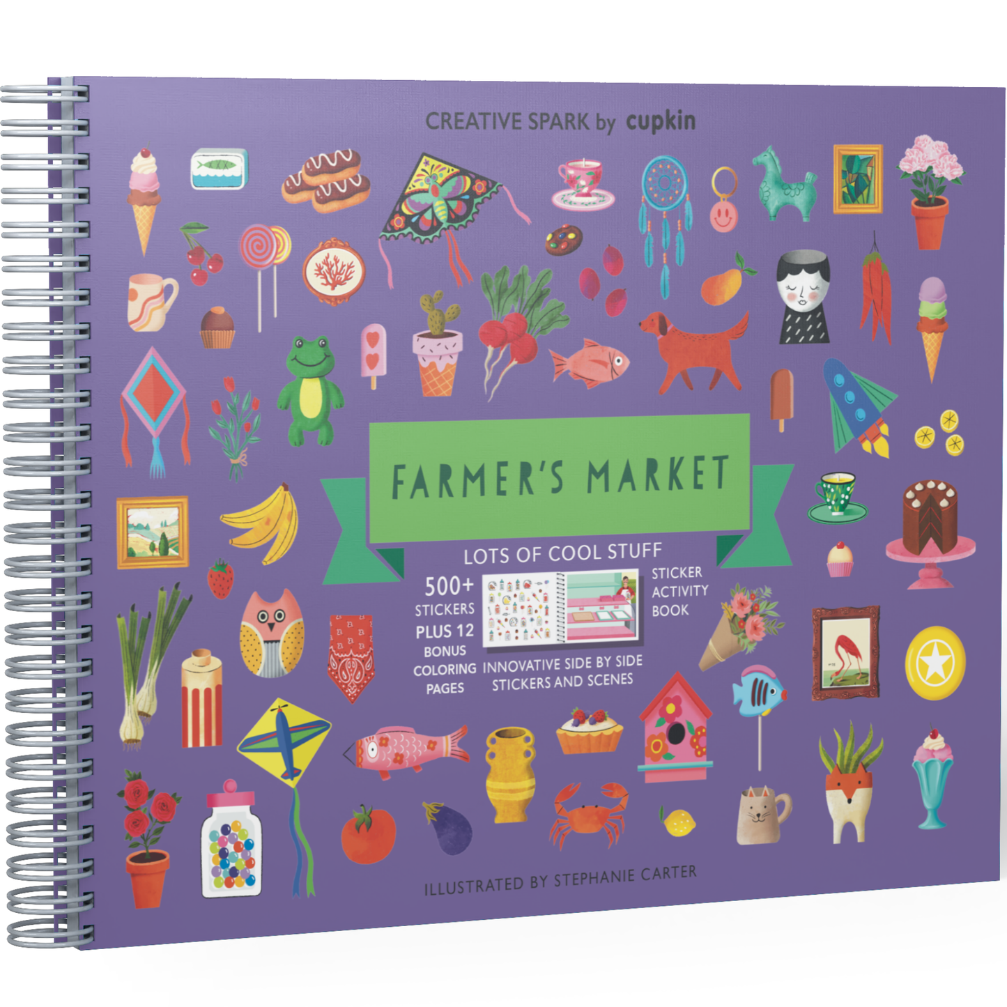 Farmers Market Sticker Book