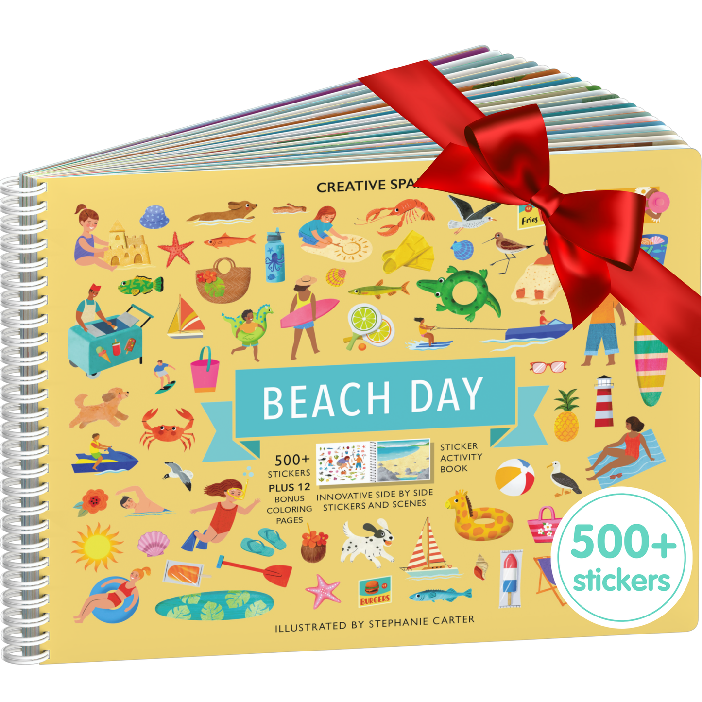 Beach Day Sticker Book