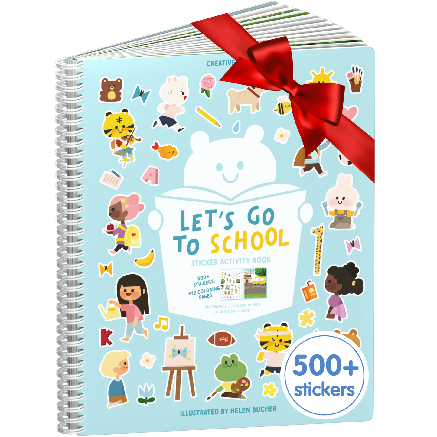 Let's Go To School Sticker Book