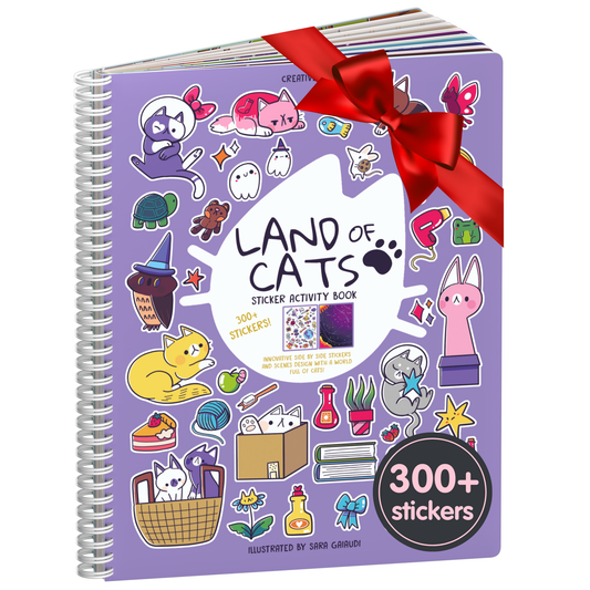 Land of Cats Sticker Book