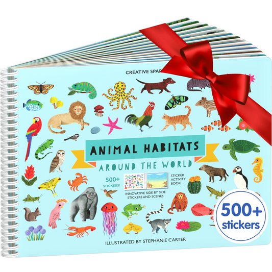 Animal Habitats Sticker Book