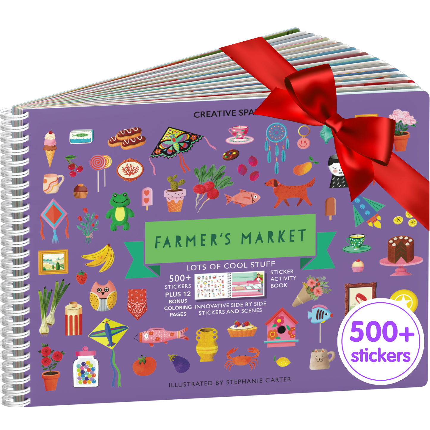 Farmers Market Sticker Book