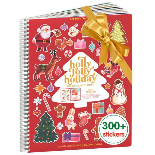 Holly Jolly Holidays Sticker Book