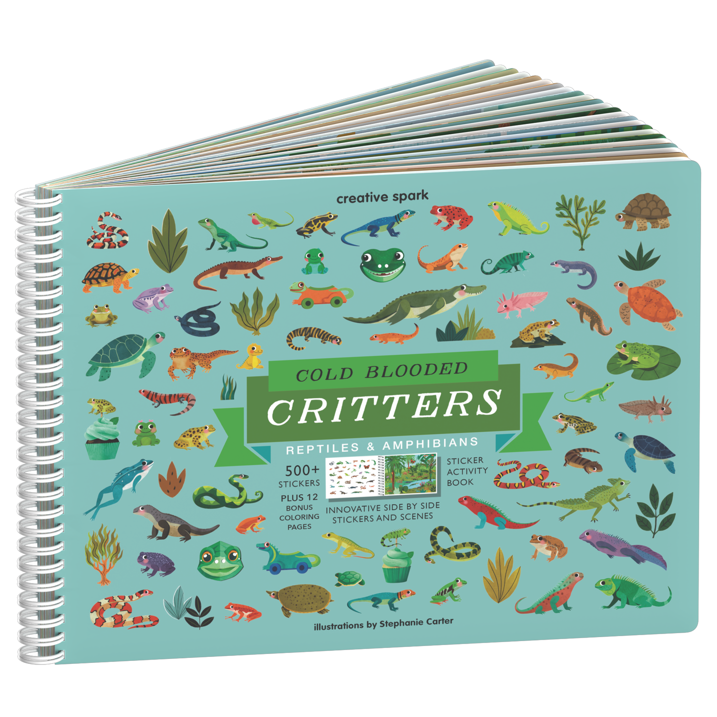 Cold Blooded Critters Sticker Book