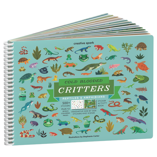 Cold Blooded Critters Sticker Book