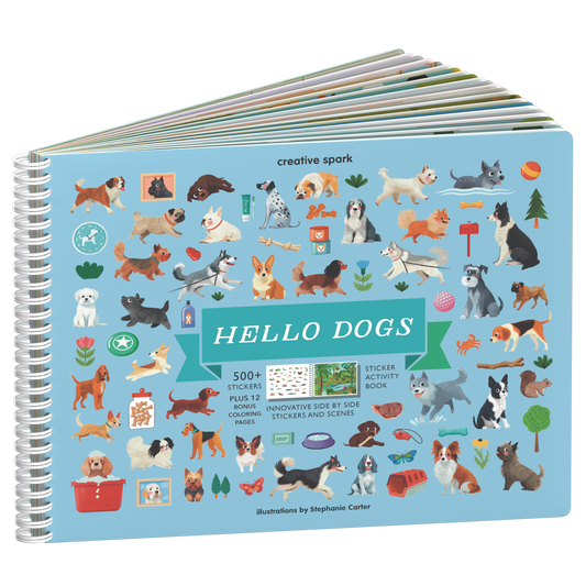 Hello Dogs Sticker Book