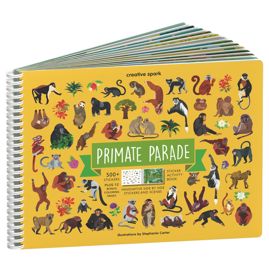 Primates Sticker Book