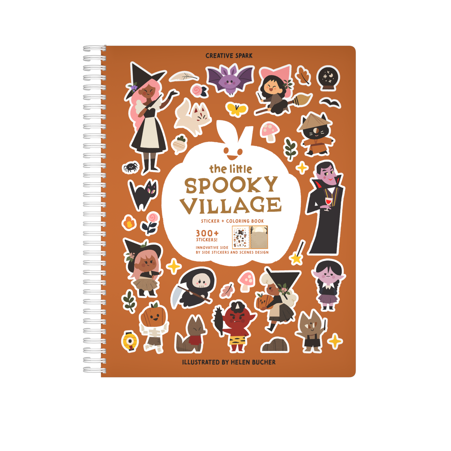 The Little Spooky Village Sticker Book