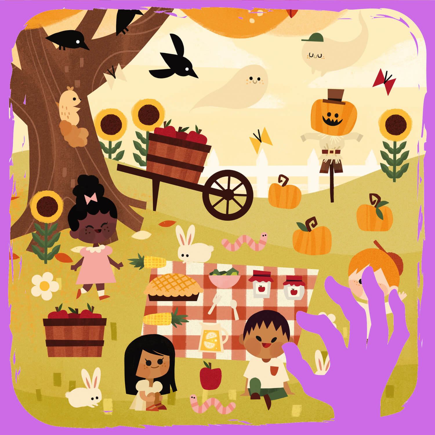 Libros de Pegatinas de Halloween CUPKIN para Niños de 3 a 5 Años CUPKIN