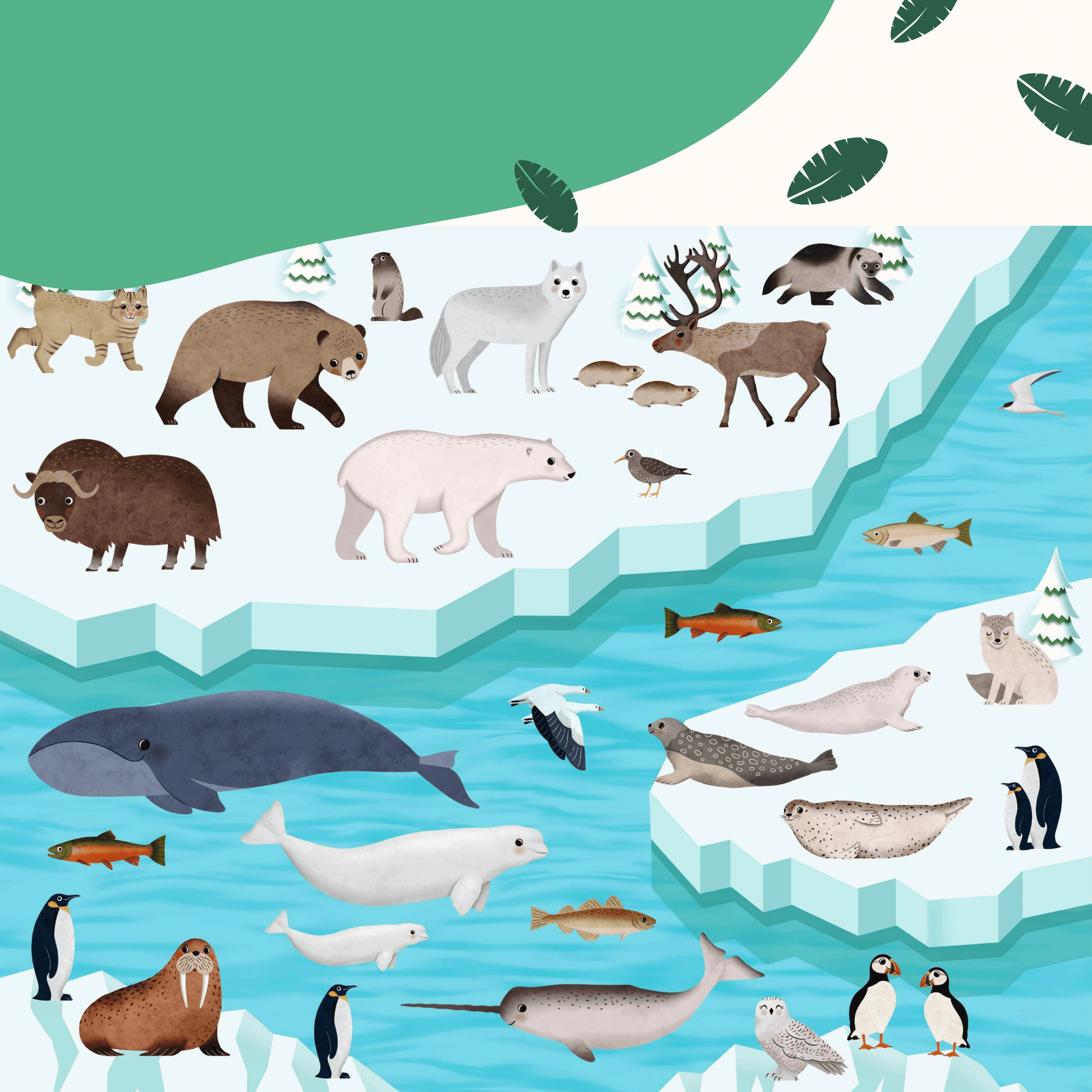 Animal Habitats Sticker Book: Over 500 Stickers and 12 Unique Scenes